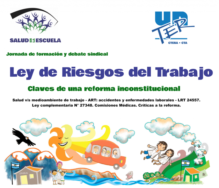 Lee más sobre el artículo Jornada de formación y debate “Ley de riesgos del trabajo. Claves de una reforma inconstitucional”