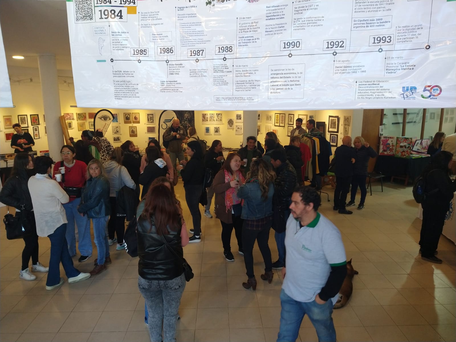 En este momento estás viendo Segunda jornada de la feria del libro en Viedma