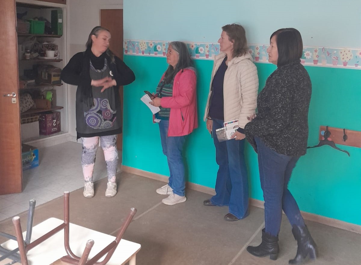 En este momento estás viendo Recorrida y encuentro con compañerxs de educación especial en Bariloche