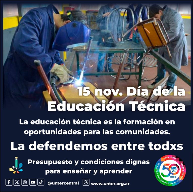 Lee más sobre el artículo Día de la Educación Técnica