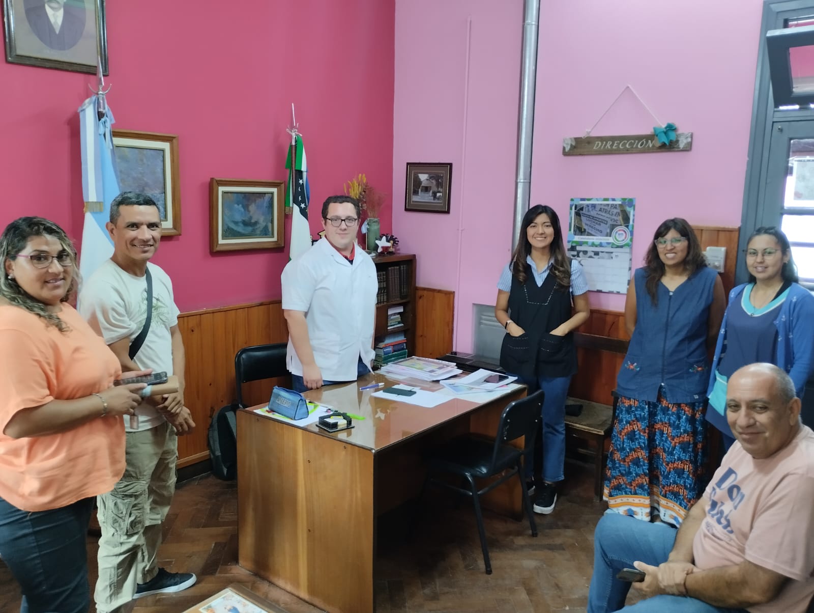 En este momento estás viendo Recorriendo escuelas en Valcheta